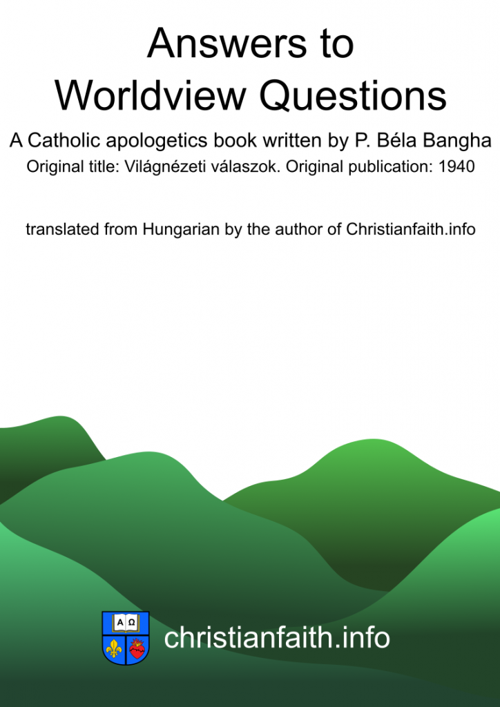 Cover of the book Answers to Worldview Questions