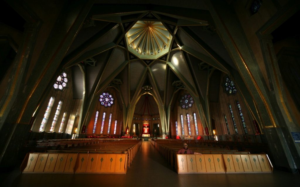 Shrine of Our Lady of the Cape (Notre-Dame-du-Cap) in Trois-Rivières, Québec, Canada.