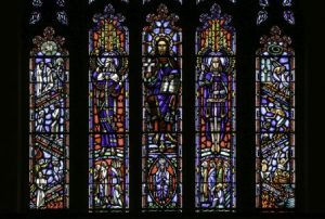 Christ executing Judgment , St Albert's Priory in Oakland, CA. Lawrence Lew OP, CC-BY-NC-ND 2.0, 2016, https://www.flickr.com/photos/paullew/25642443535/