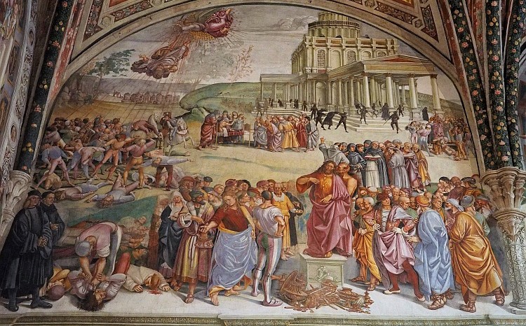 Sermon of the Antichrist painting. Image by Slices of Light, CC-BY-NC-ND 2.0, https://www.flickr.com/photos/justaslice/24495081498/