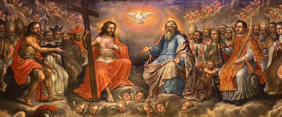 A painting in the Cathedral of San Cristobal de La Laguna in Tenerife. Lawrence Lew OP, CC-BY-NC 2.0, https://www.flickr.com/photos/paullew/49979822261/