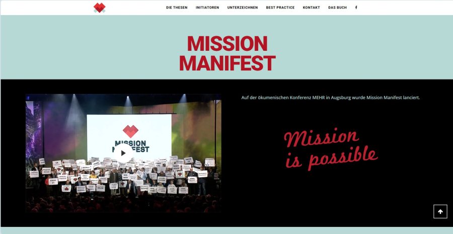 From the page of Mission Manifest.
