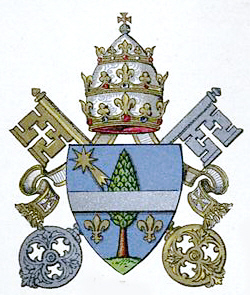 Coat of arms of Leo XIII, taken from 