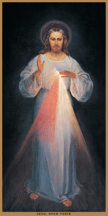 The original second Divine Mercy image.